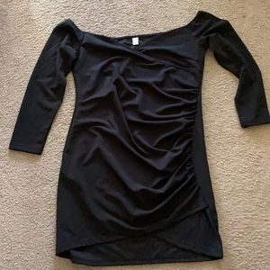 Romwe women’s plus size sexy off shoulder wrap sweetheart pleated front